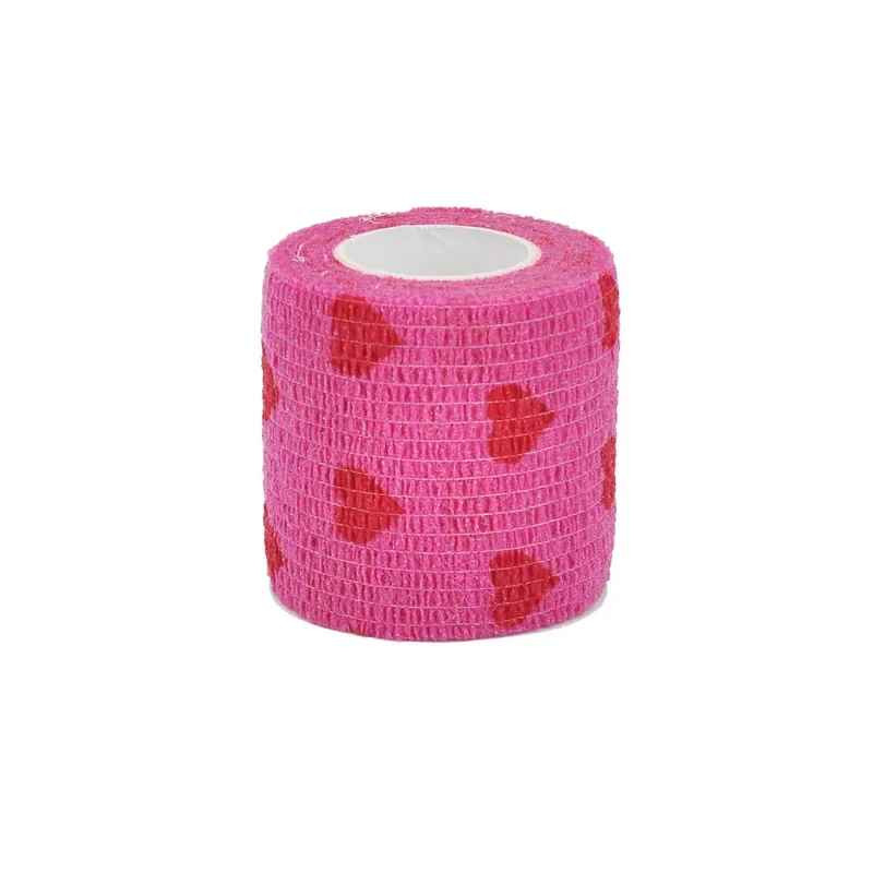 1/6/24Pcs Printed Sports Knee Protector 4.6m Therapy Elastic Bandage Colorful Se