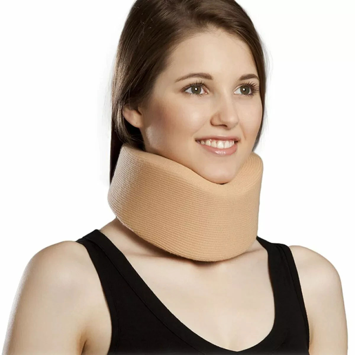 Neck Pain Relief Brace,Comfort Soft Cervical Collar for Sleeping & Daily Wear