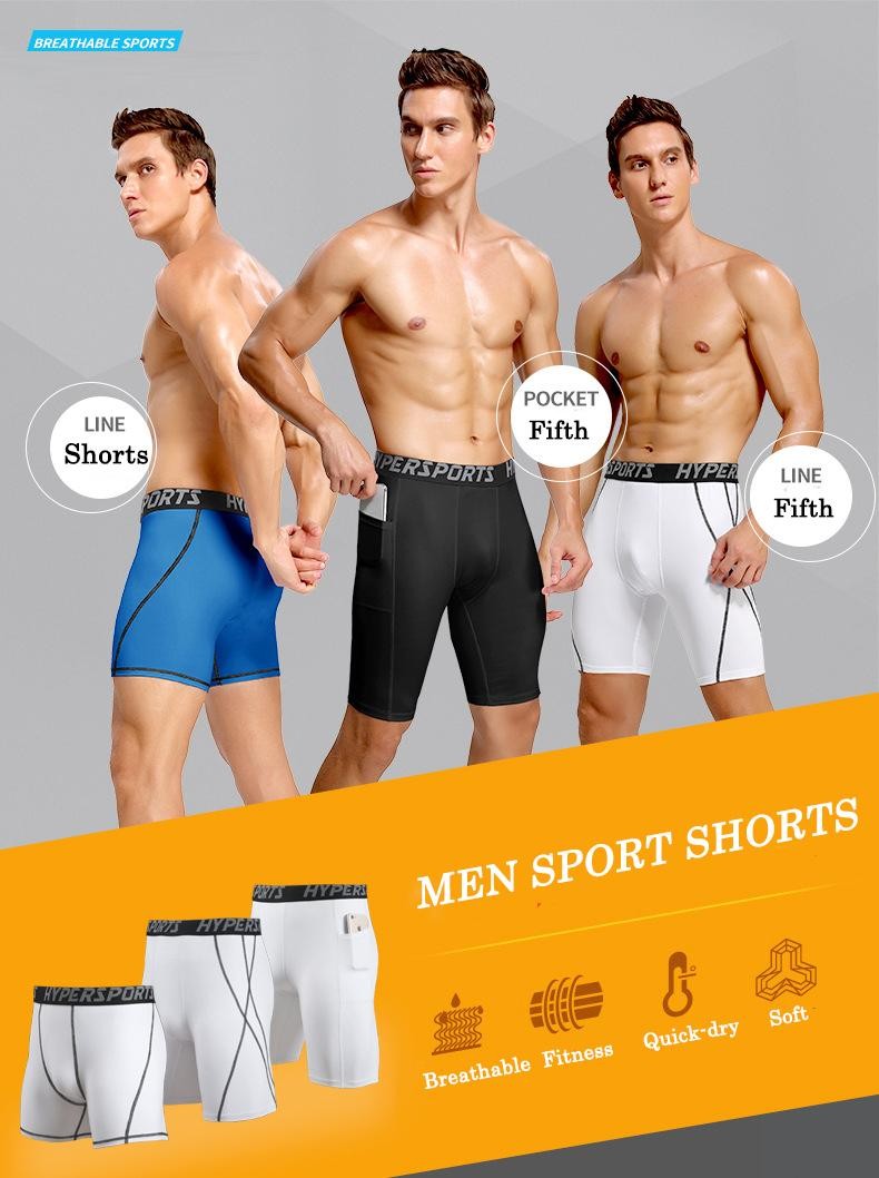 2025 Compression Shorts Men Summer Sportswear Training Tights Gym Fitness
