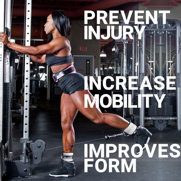 Durable Ankle Cuffs for Glute Kickbacks & Cable Machine Workouts – Fitness Gear
