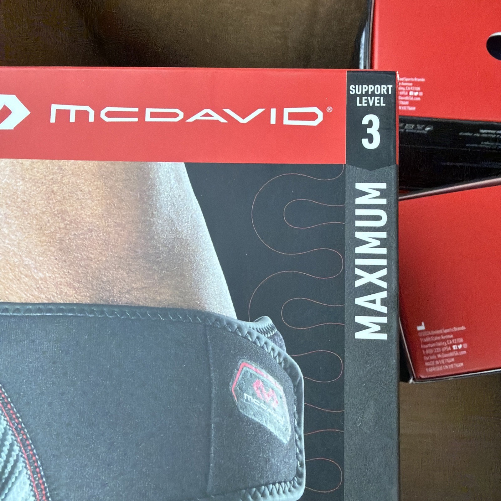 Mcdavid Level 3,Knee over wrap Brace with Hinges joint size small 12.5-14.5