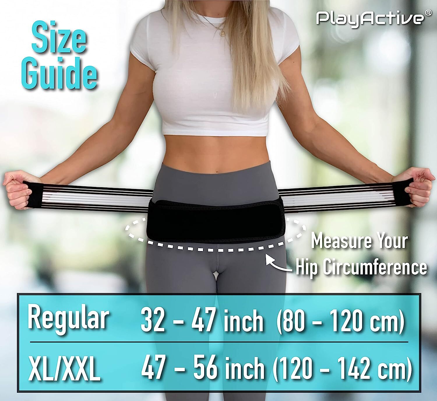Wonder care! SI Lower Back Support Brace Sacroiliac Joint Hip Belt for Men Women