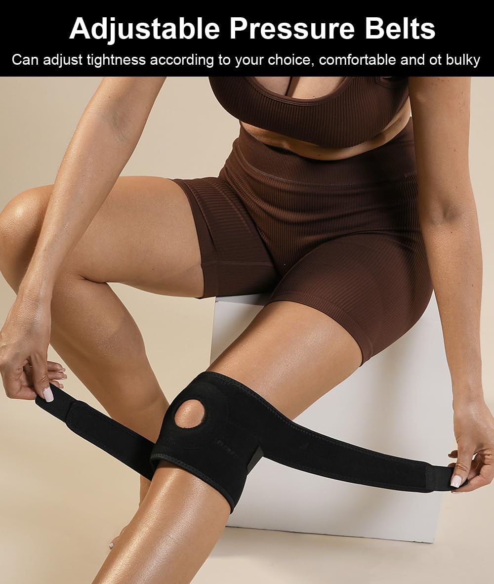 Knee Brace for Women Men Braces Pain, Patellar One Size, Gray