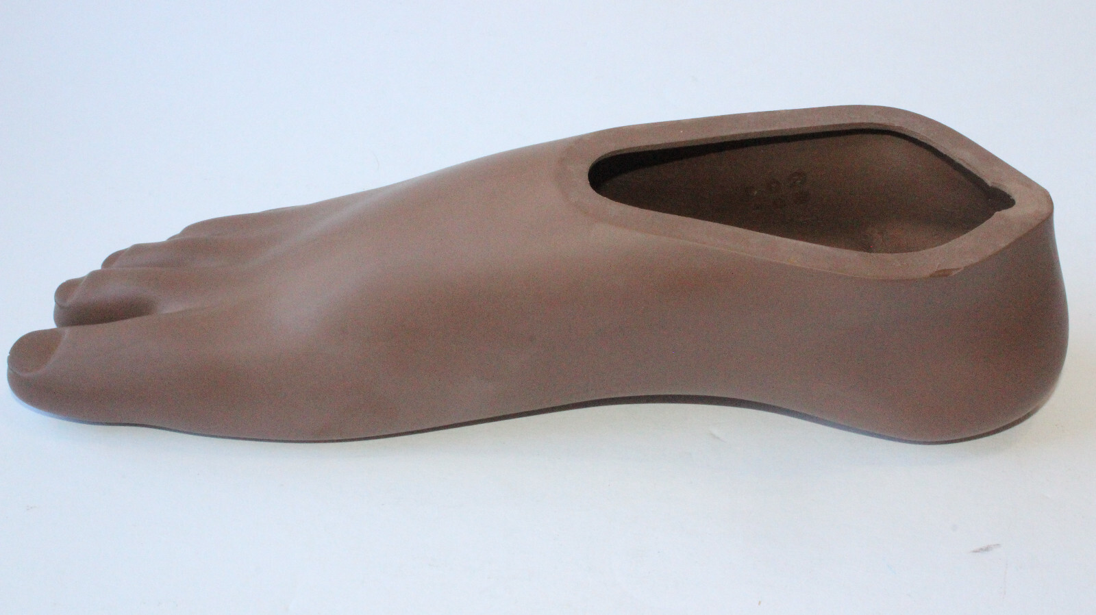 PRISTINE COLLEGE PARK Clemente Brown Prosthetic Foot Shell Sz 30 RIGHT SandalToe