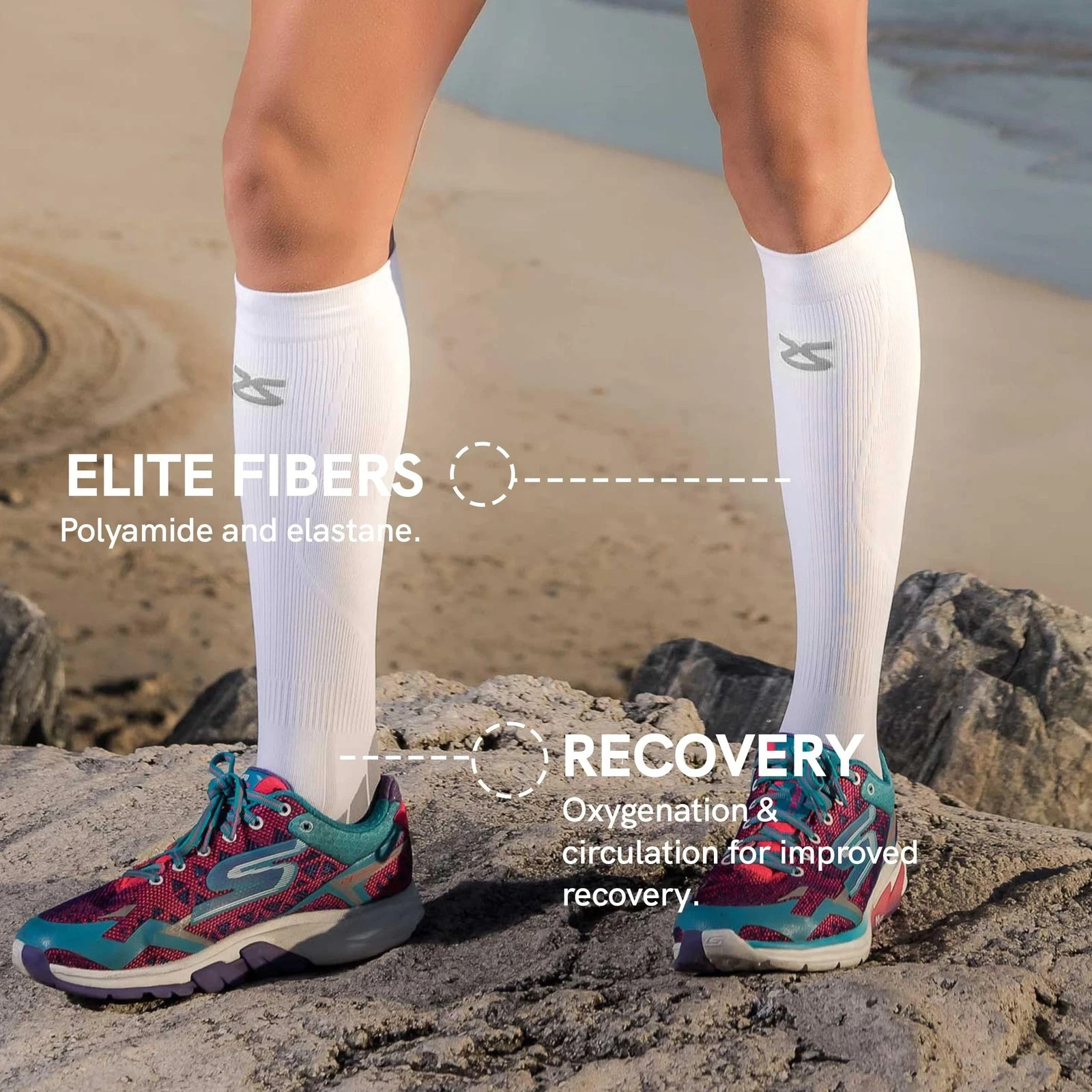 Zensah Tech+ PLUS ARGYLE Compression Socks Pick Size & Color