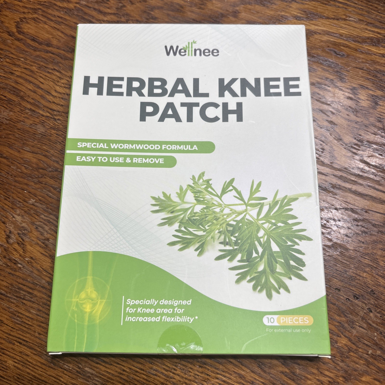 Wellnee Original Herbal Knee Patch – Wellknee Plaster for Knee Support & Musc…
