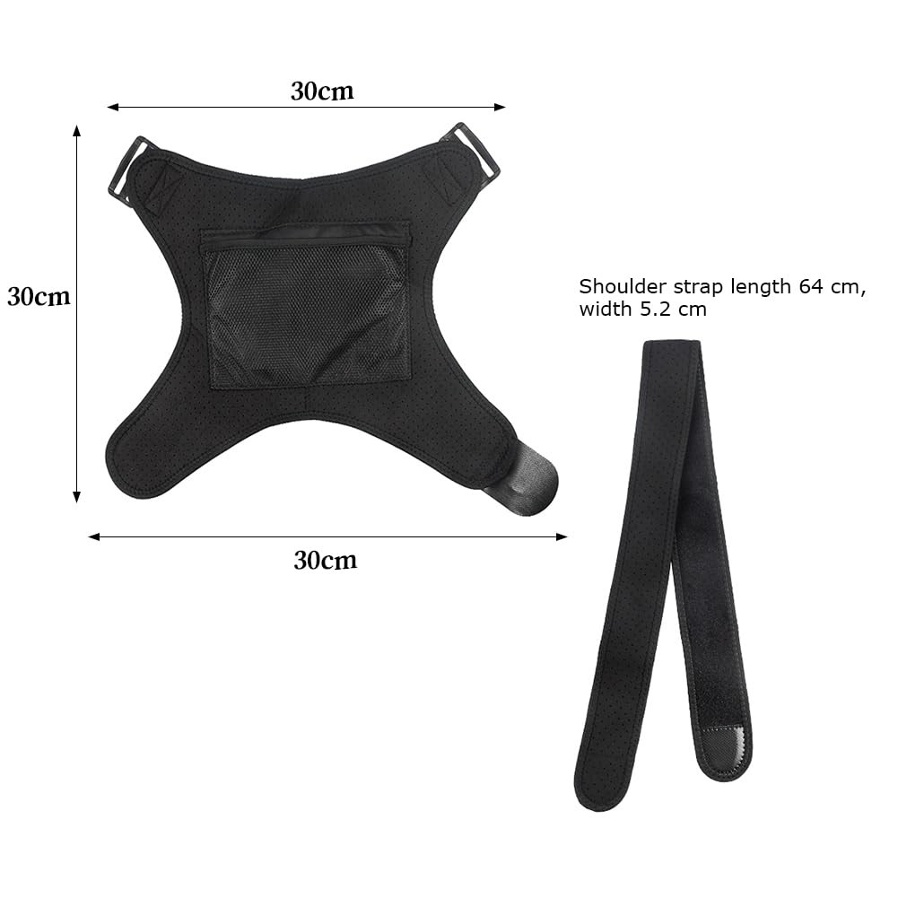 Shoulder Heating Pad USB Heated Shoulder Wrap with 3 Heat Settings Adjustable…