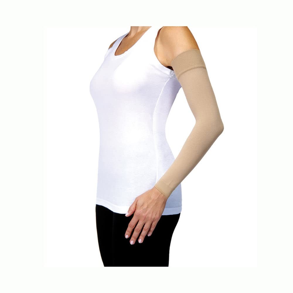 Jobst Bella Strong Arm Sleeve, Long Length, 15-20mmHg (Size: 10) Beige