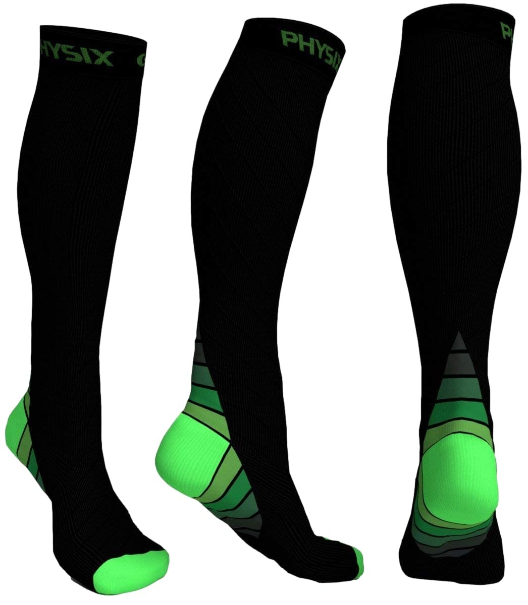 Physix Gear Compression Socks Best Men & Womens Compression Socks for Circul…
