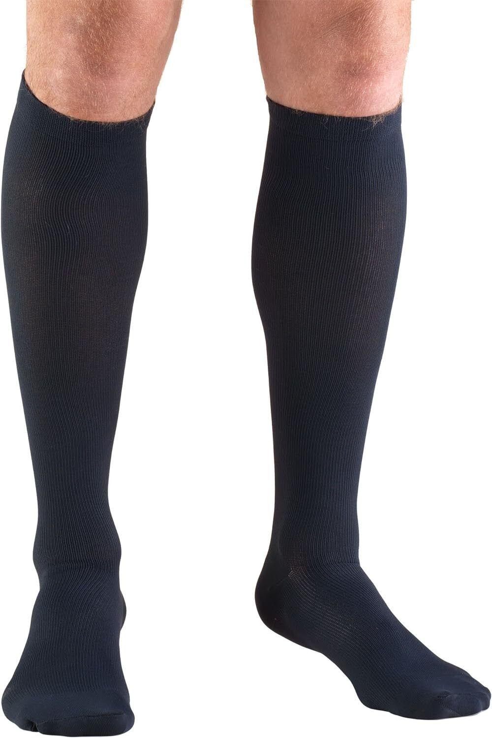 TRUFORM Over The Calf Men’s Dress Socks 15-20mmHg (Navy) X-Large