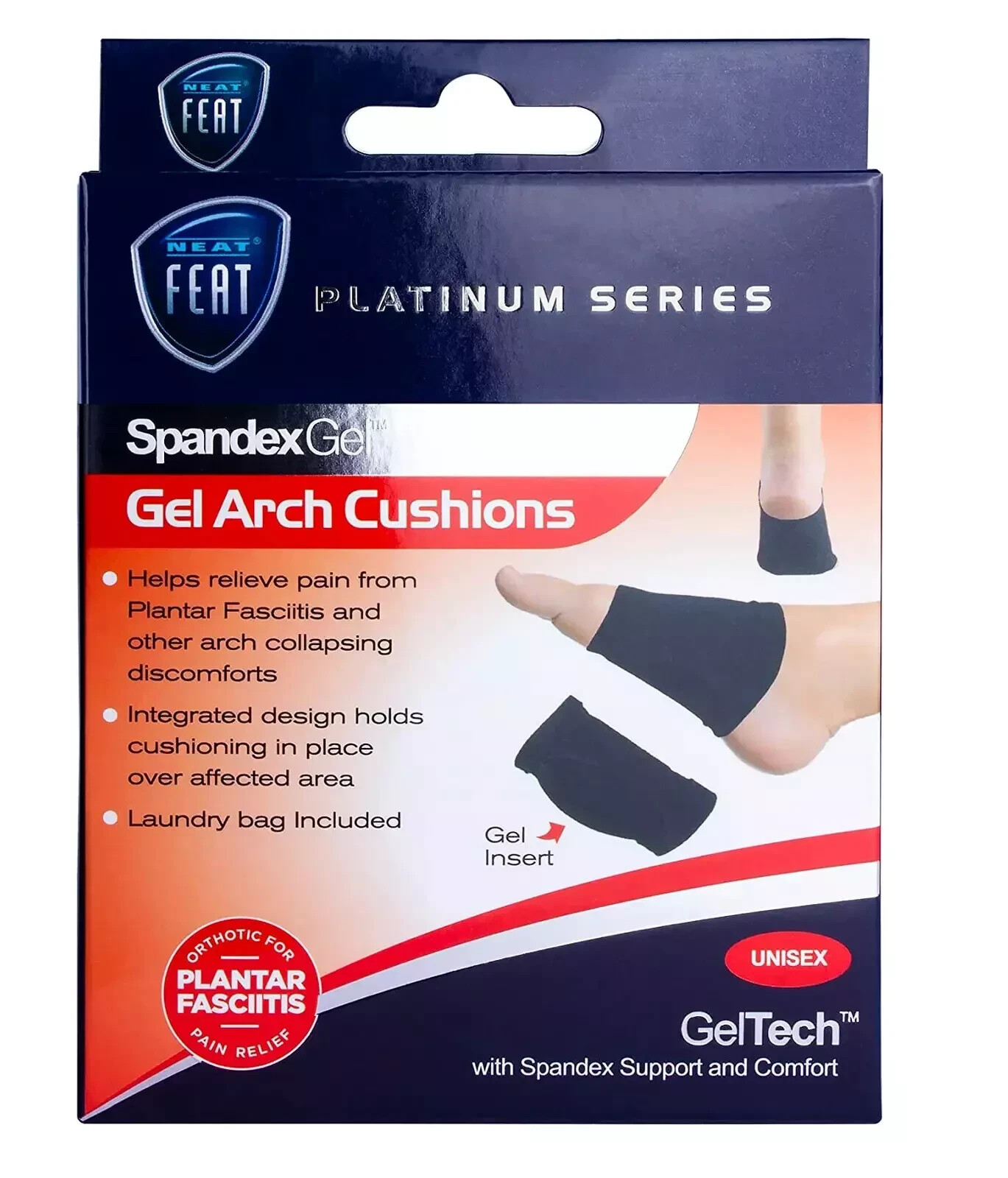 Neat Feat Spandex Gel Arch Cushion