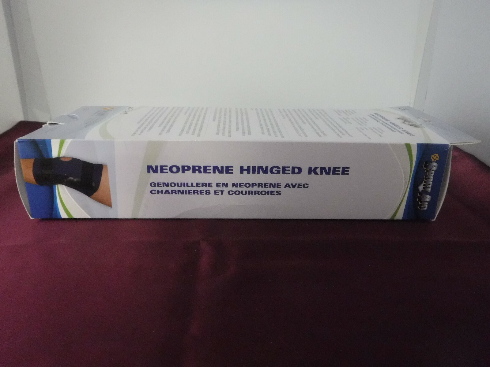 BRAND NEW! Sport Aid Neoprene Hinged Knee Support Medium 14″-15″ SA9063