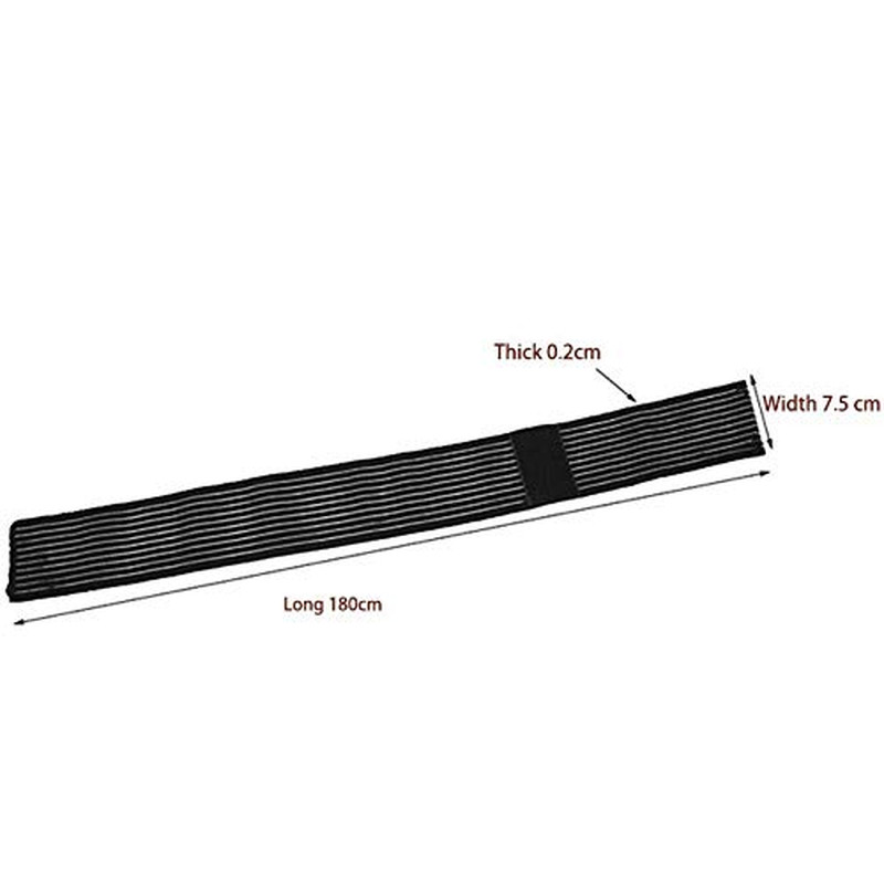 Vendaje De Compresion Elastico Extra Largo Para Rodilla, Soporte Para Piernas…