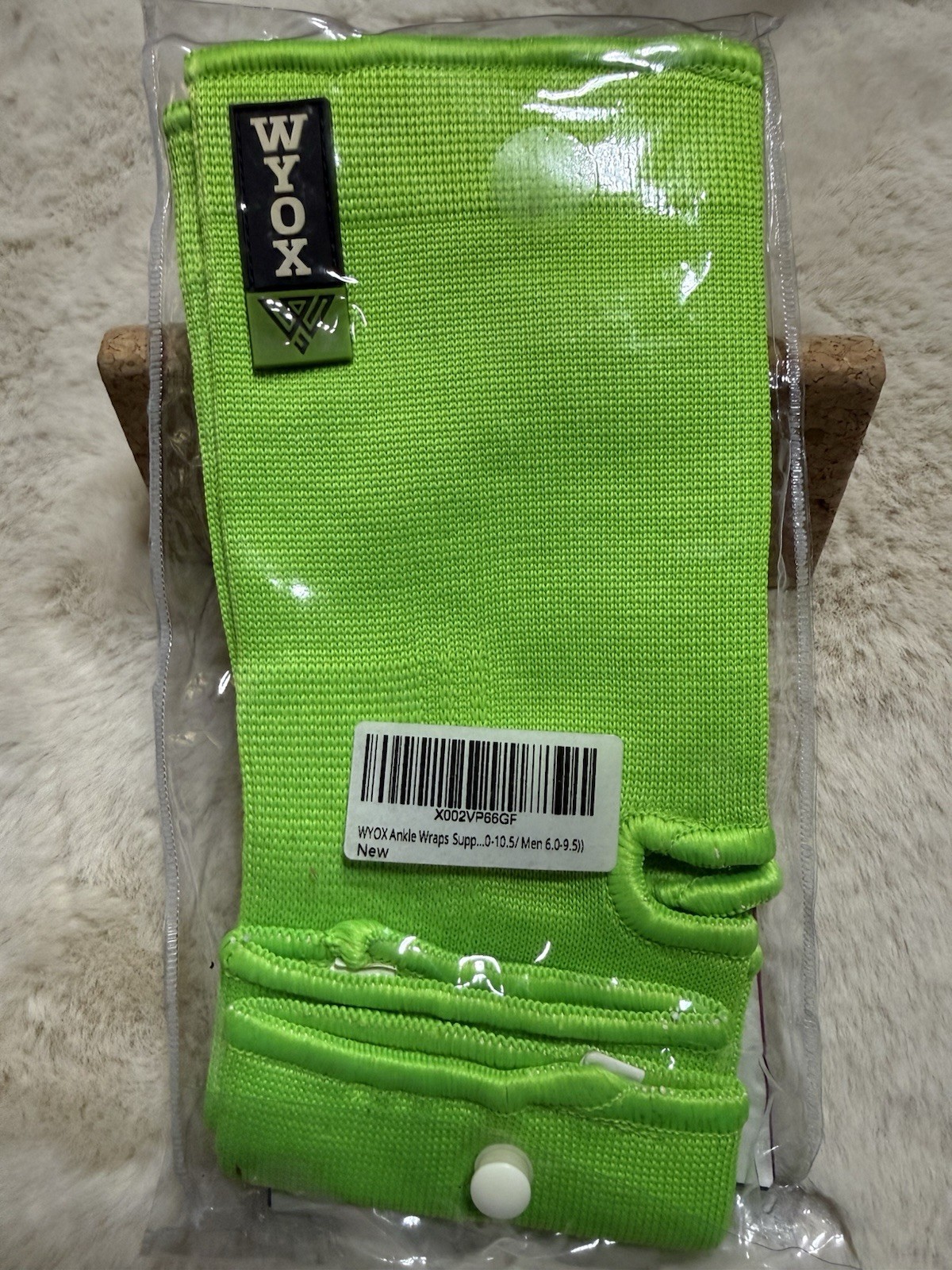 WYOX Ankle Support Wraps Fabric Green Men 6.0-9.5 WYOX Ankle Wraps Support Ankle