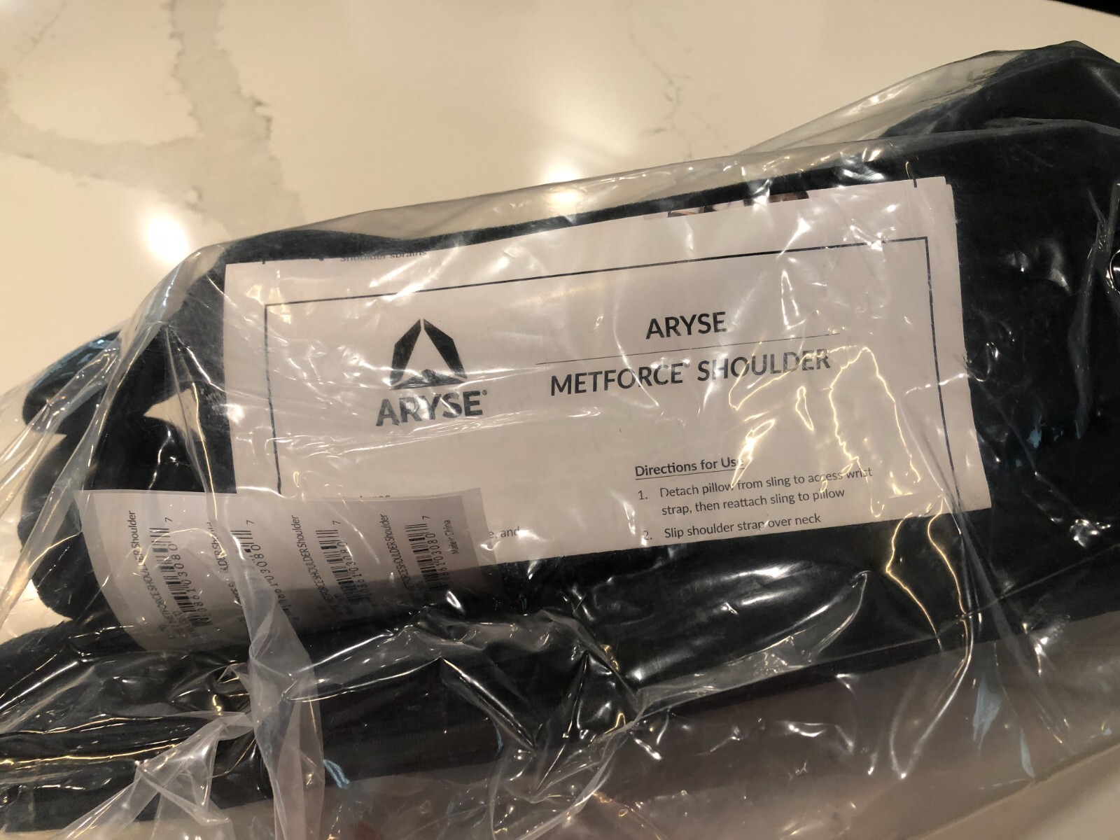 Aryse Metforce Shoulder Brace Immobilizer Universal Fit L3670 AY-70