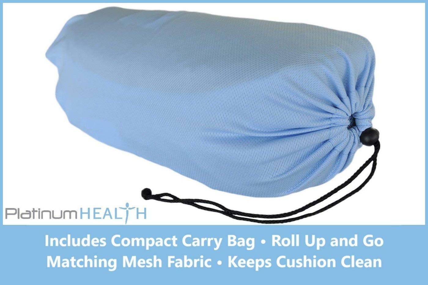 SMART SEAT CUSHION Self Inflating USER ADJUSTABLE Comfort NEVER BOTTOMS OUT