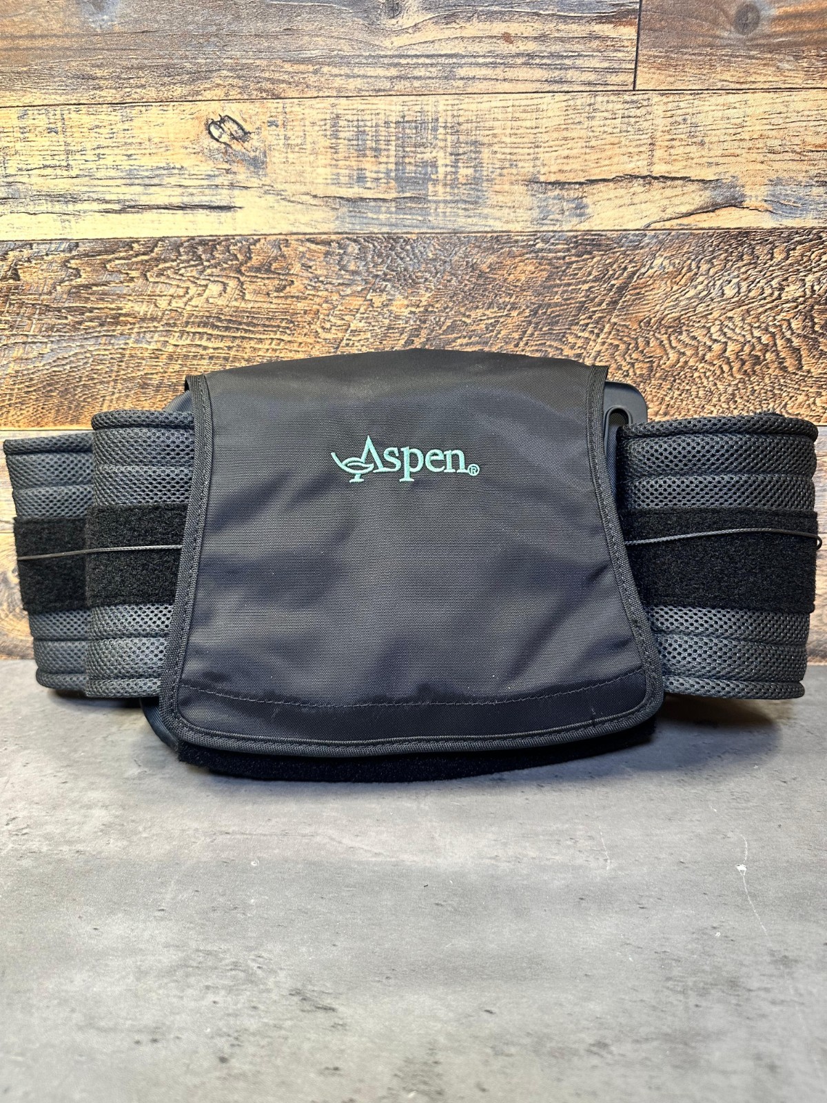 Aspen Back Brace Support Belt Adjustable Lumbar Spine Orthopedic Black