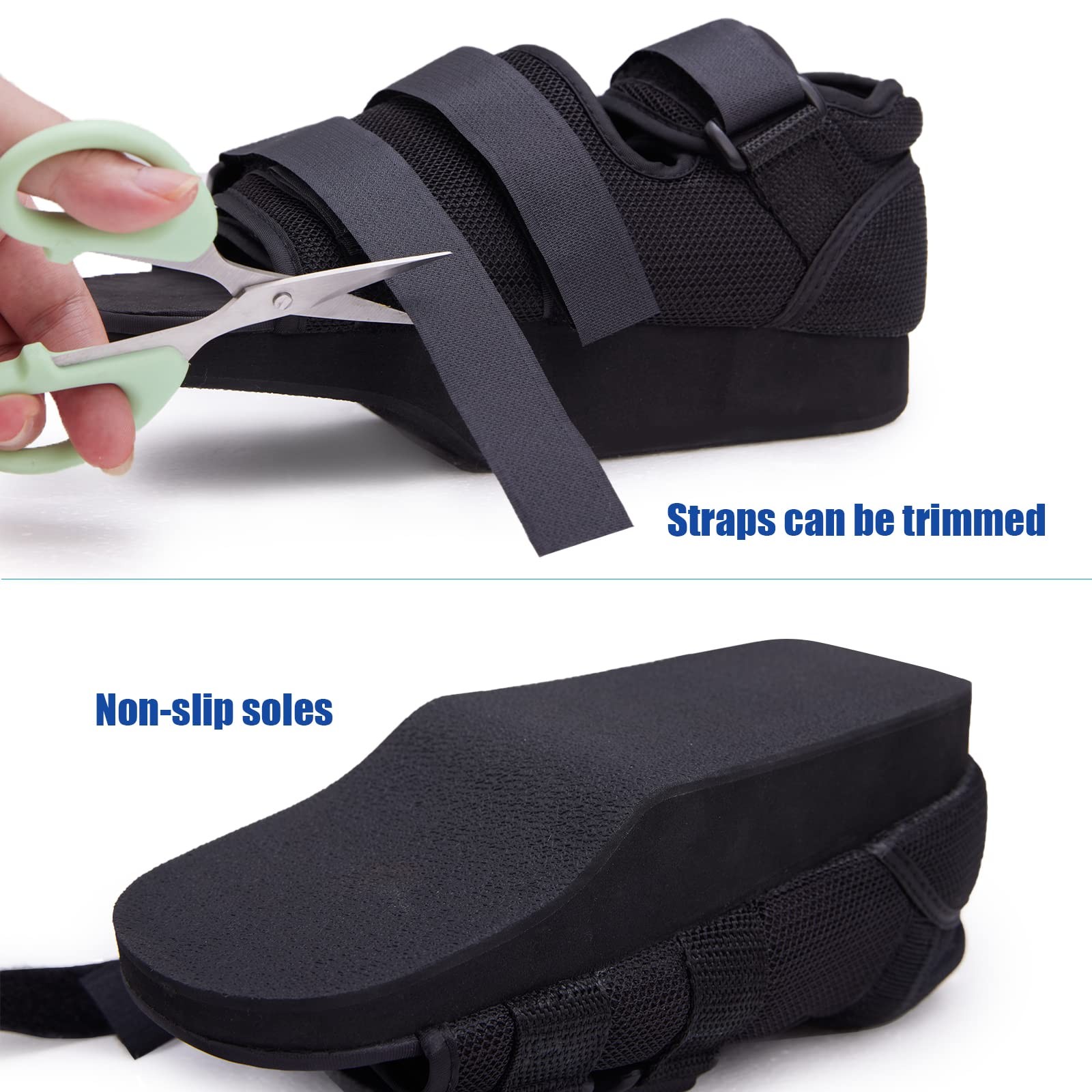 Offloading Post Op Shoe Forefoot Orthowedge Foot Shoes for Broken Toe Surgery No