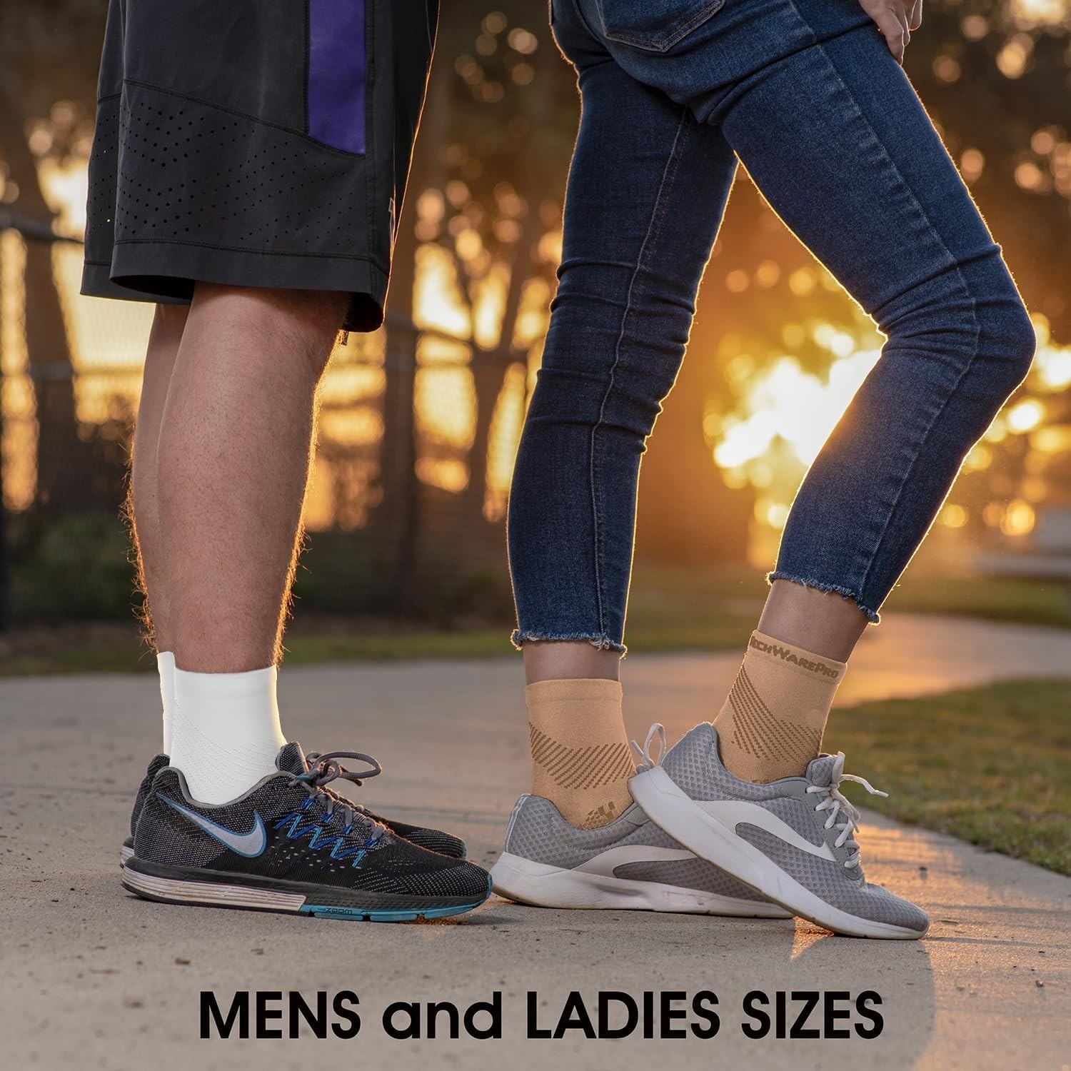 Comfortable Ankle Compression Socks for Plantar Fasciitis Relief – Unisex Design