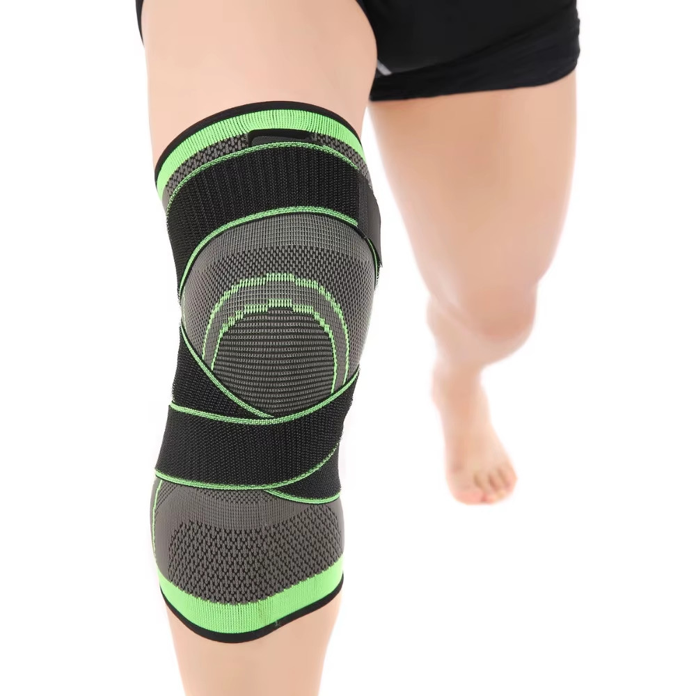 Sports Fitness Knee Pads Support Bandage Braces Elastic Nylon Sport Compression