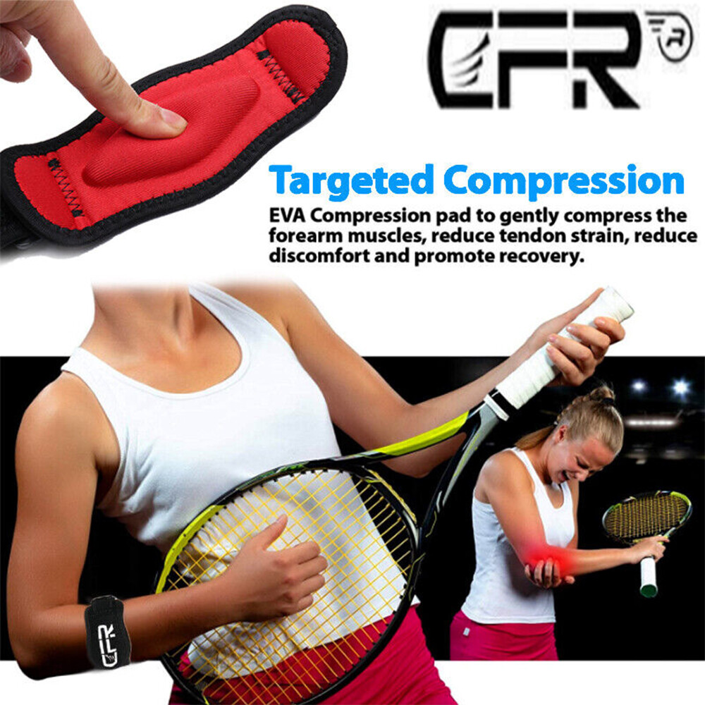 Tennis Elbow Support Brace Compression Sleeve Joint Strap Arthritis Arm Tendon