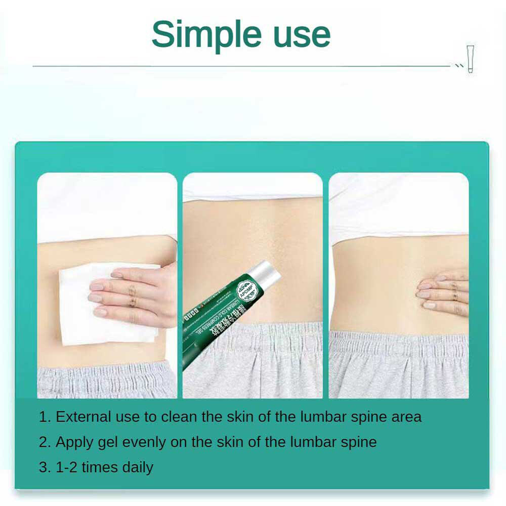 `1-5x Lumbar Type Cold Compress Gel APDMP Body Relief Ointment US Hot