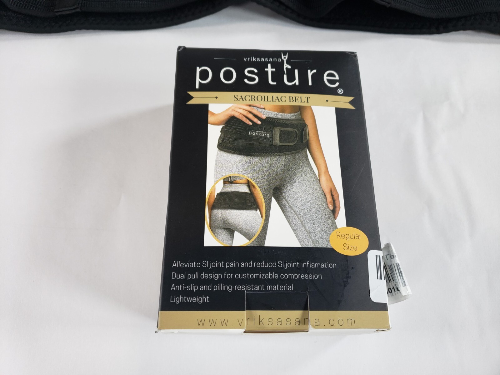 Vriksasana Sacroiliac Hip Belt for Women and Men That Alleviates Sciatic, Pelvic