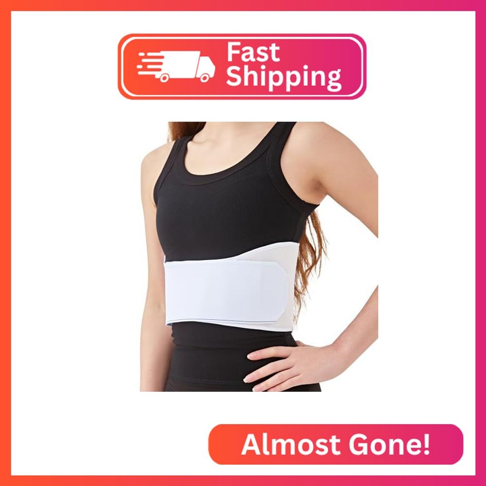 Lixinsunbu Rib Brace Chest Compression Support Belt for Broken & Cracked Ribs, I