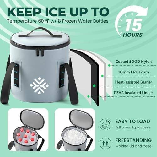 Ice Machine for Knee After Surgery w/Compression, Hip Replacement Cold Therap…