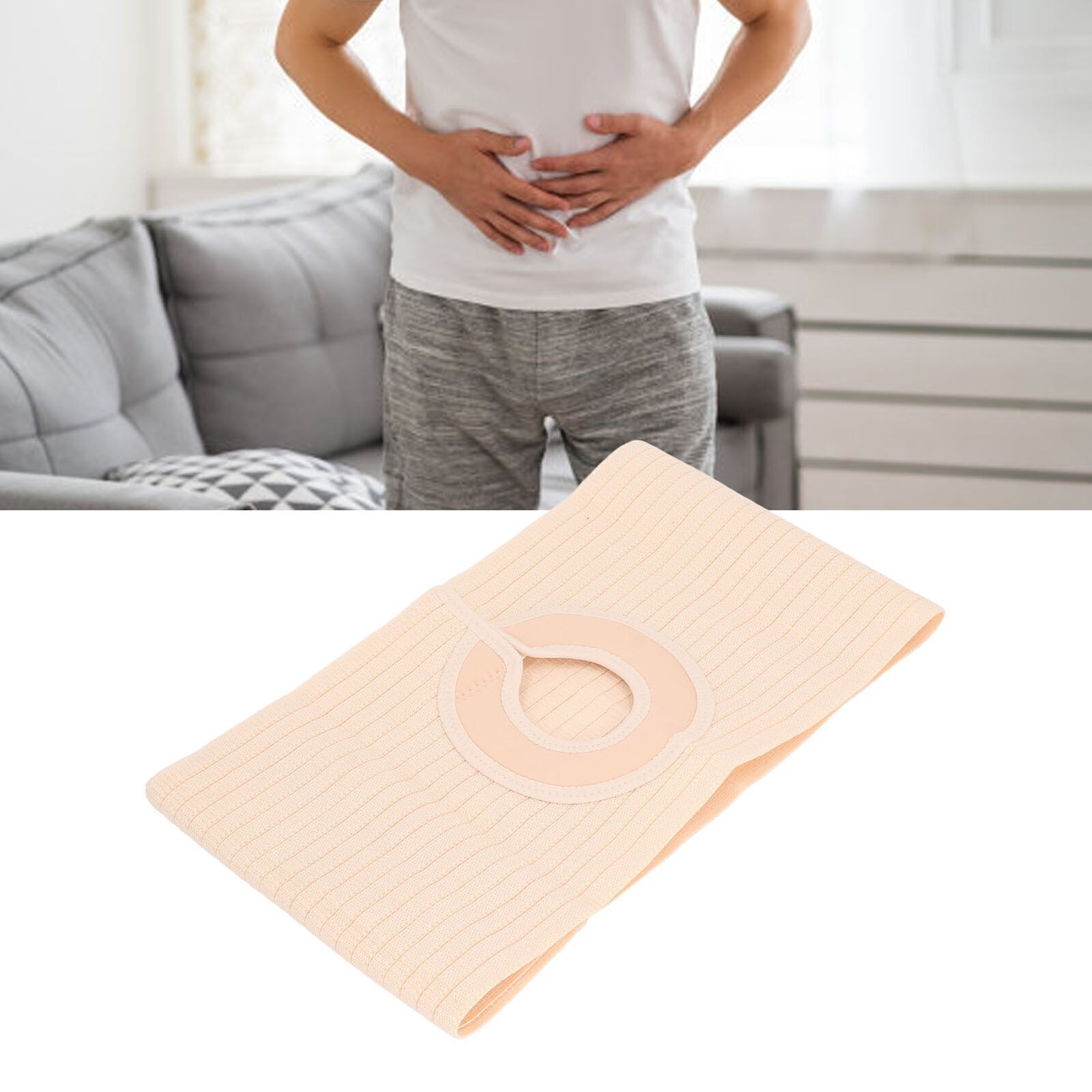 Ostomy Hernia Support Belt Elastic Soft Breathable Medical Ostomy Belt