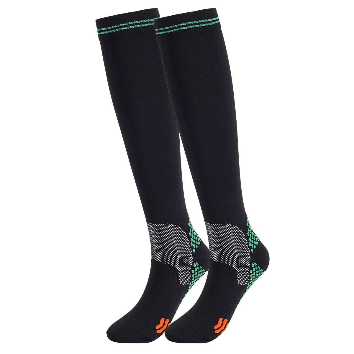 Compression 15-20mmHg Graduated Support Socks Calf Sport Mens Womens Size M-XL