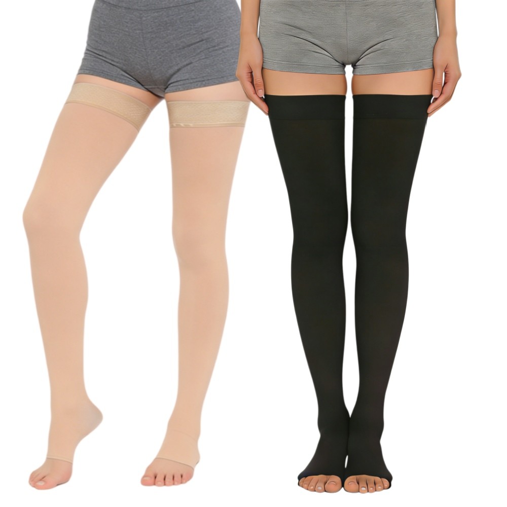 Compression Stockings Medical Women Men 30-40 mmHg Thigh High Varicose Graduated