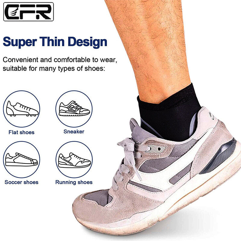 Ankle Support Brace Compression Sleeve Plantar Fasciitis Pain Relief Foot Wrap B