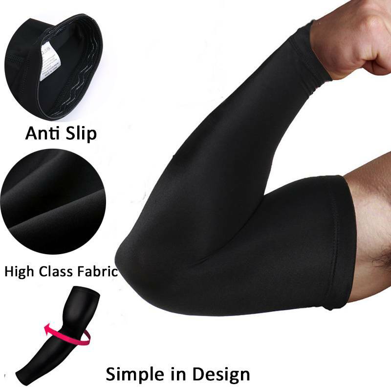Compression Elbow Support Brace Arm Sleeve Guards Sports Elastic Protector Strap