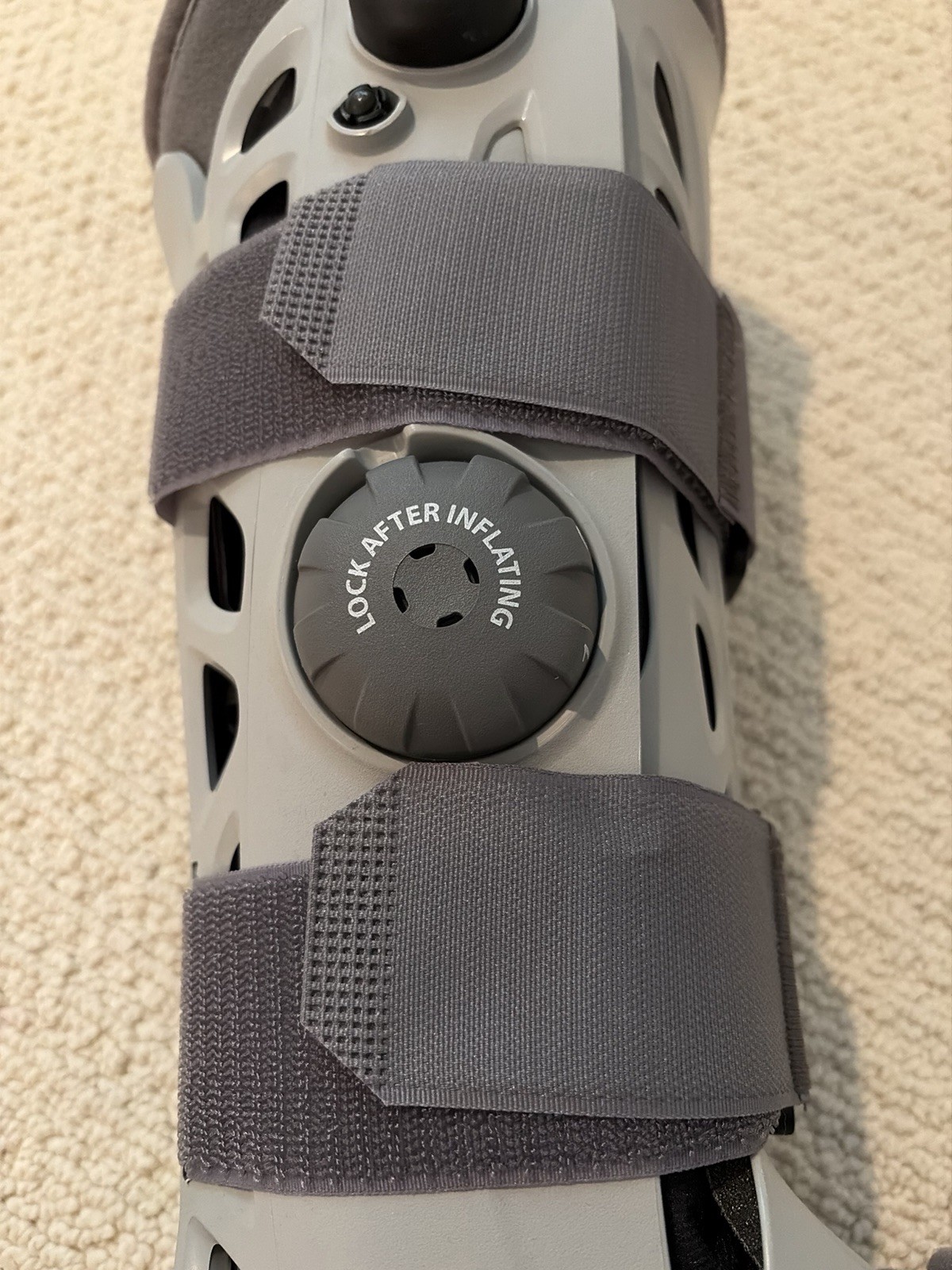 Aircast AirSelect Walker Brace / Walking Boot soft strike – Gray, Small, EXC