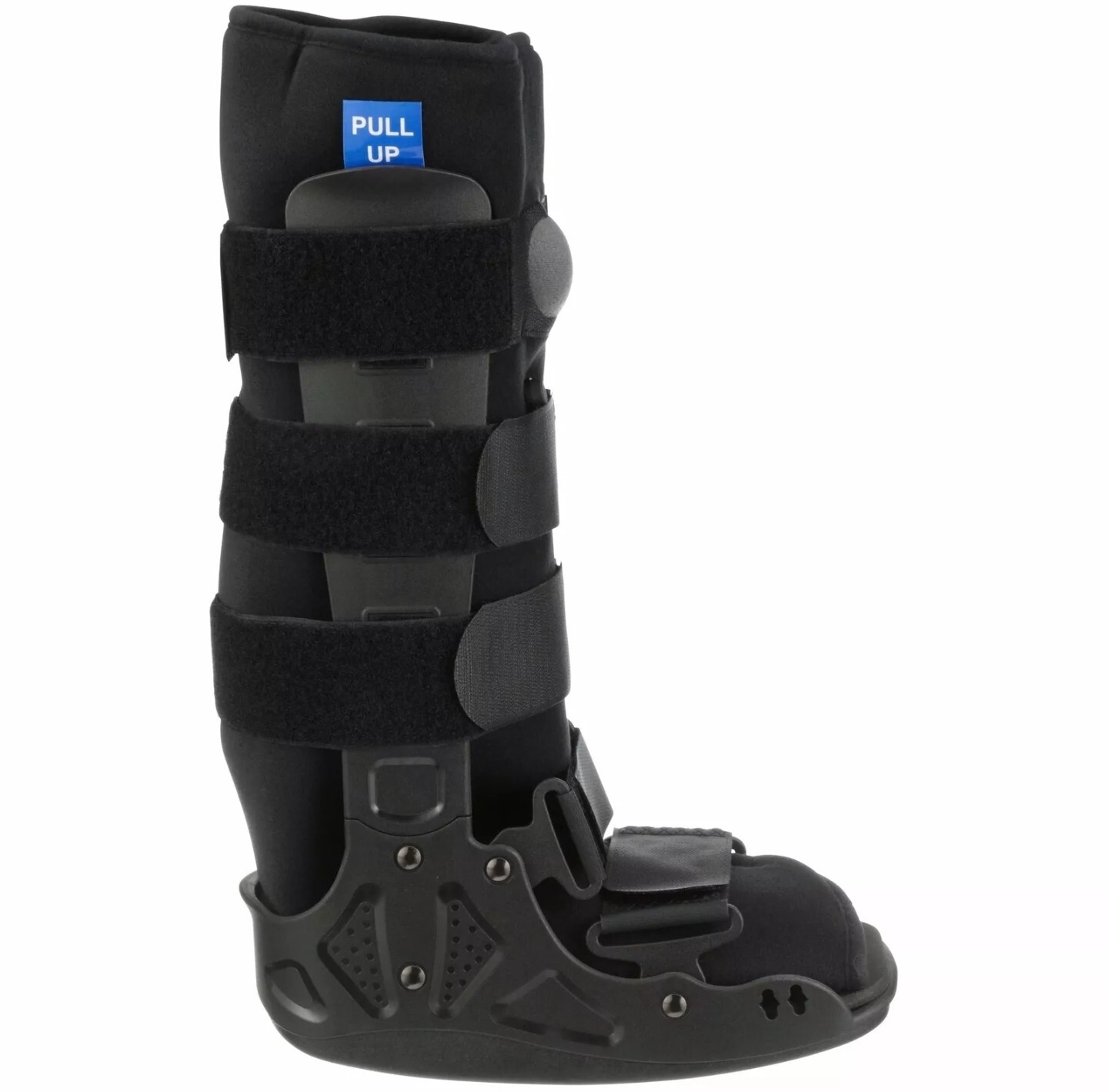 McKesson Black Air Walker Boot Small Hook and Loop for Either Foot 155-79-95513