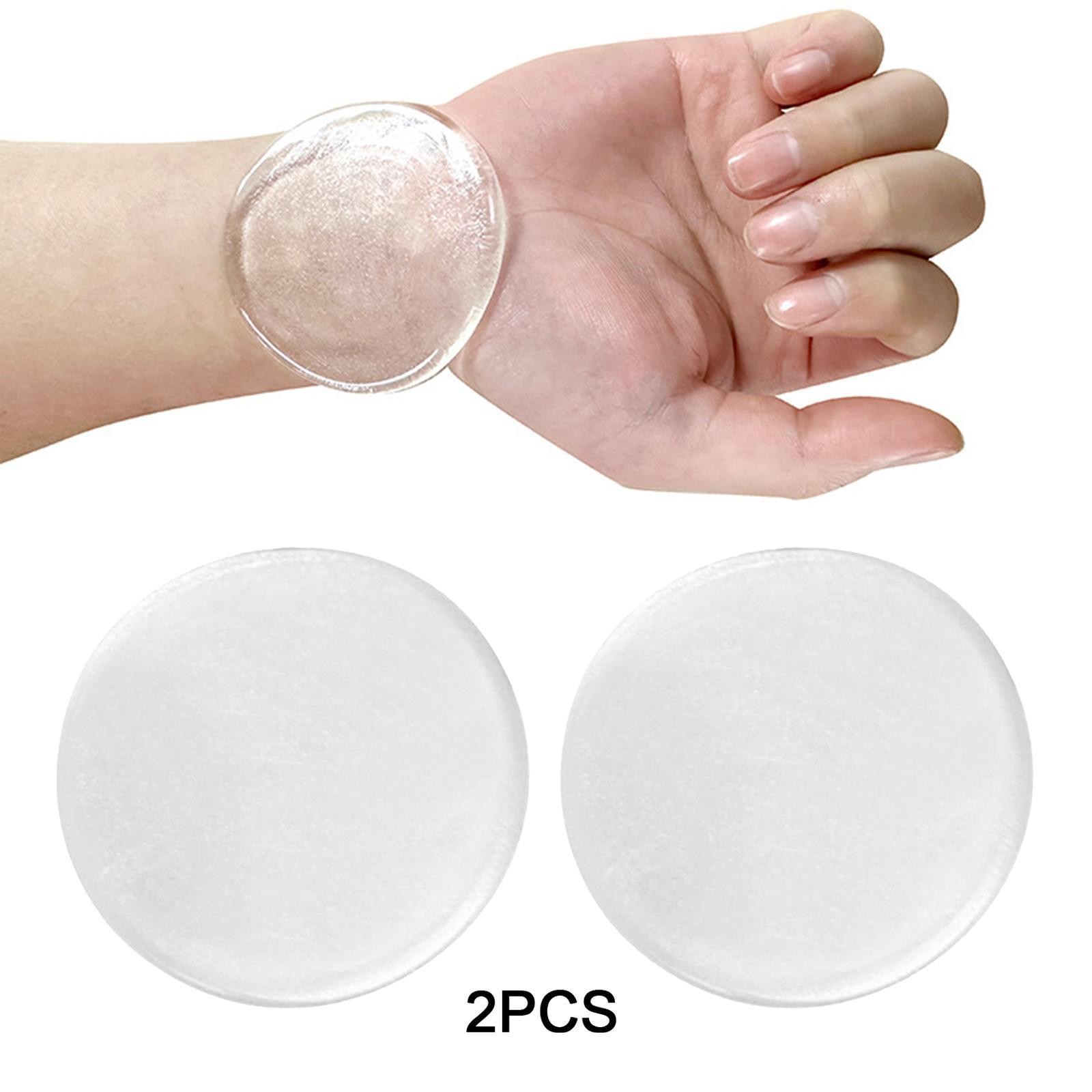 2x Ankle Pads Silicone Ankle Gel Pads Ankle Protection Transparent Ankle Gel