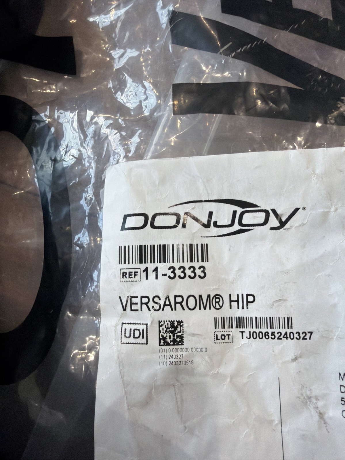 DONJOY VersaROM Hip Brace 11-3333 Adjustable Post-Op Support Left Right
