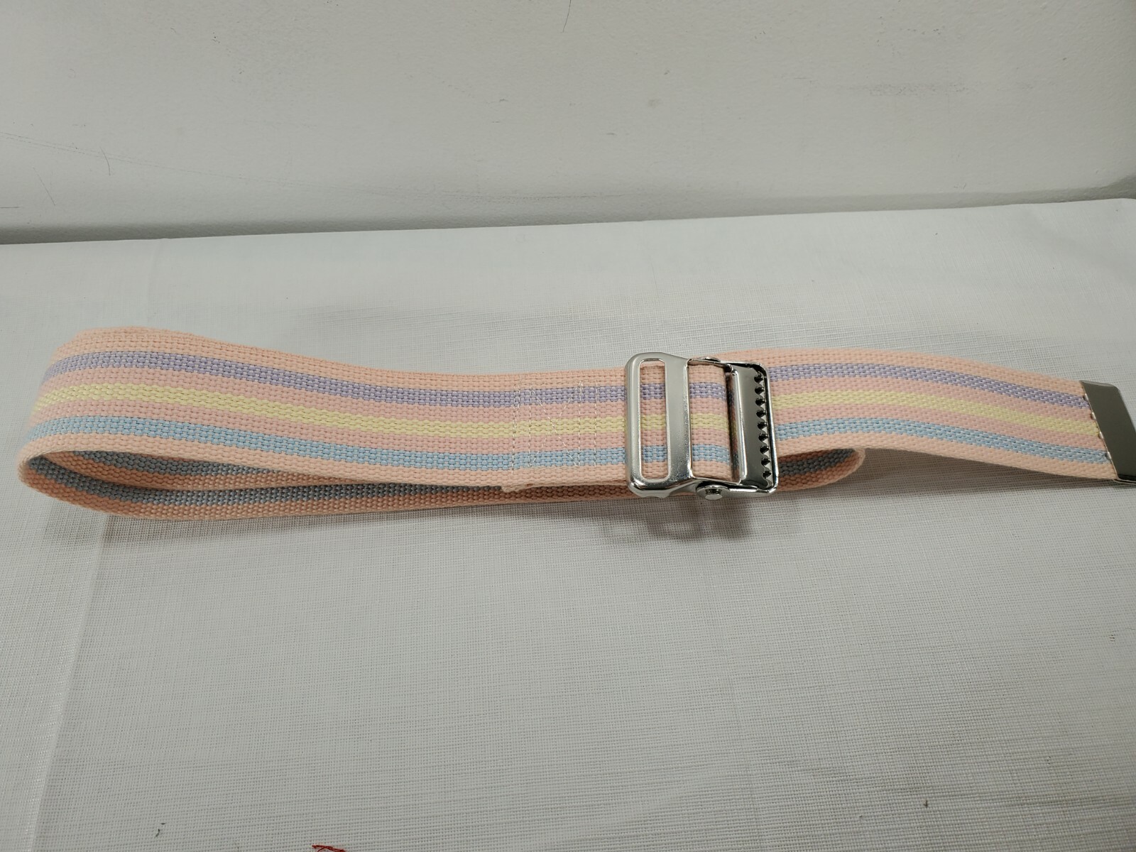 Belt Heavy Duty Universal Rainbow Pastel Stripe