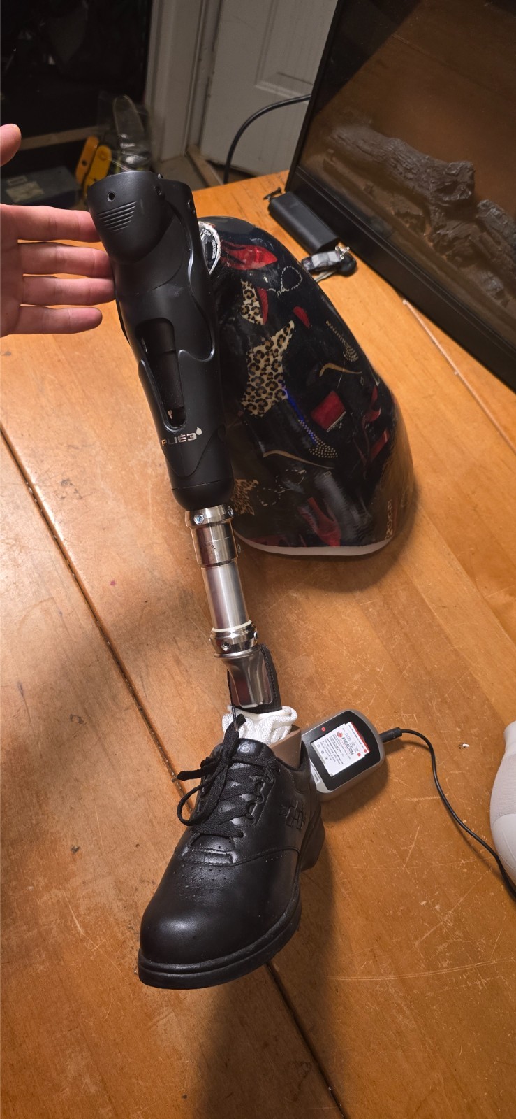 Freedom Innovations Plie 3 Microprocessor Prosthetic Knee with Foot Battery Char