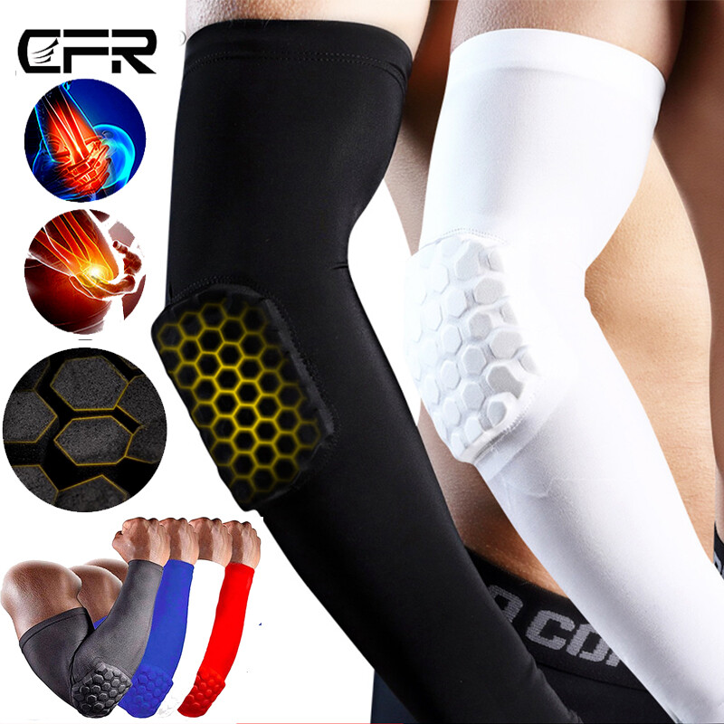 Elbow Brace Support Arm Sleeve Pads Wraparound Compression Basketball Guard Wrap