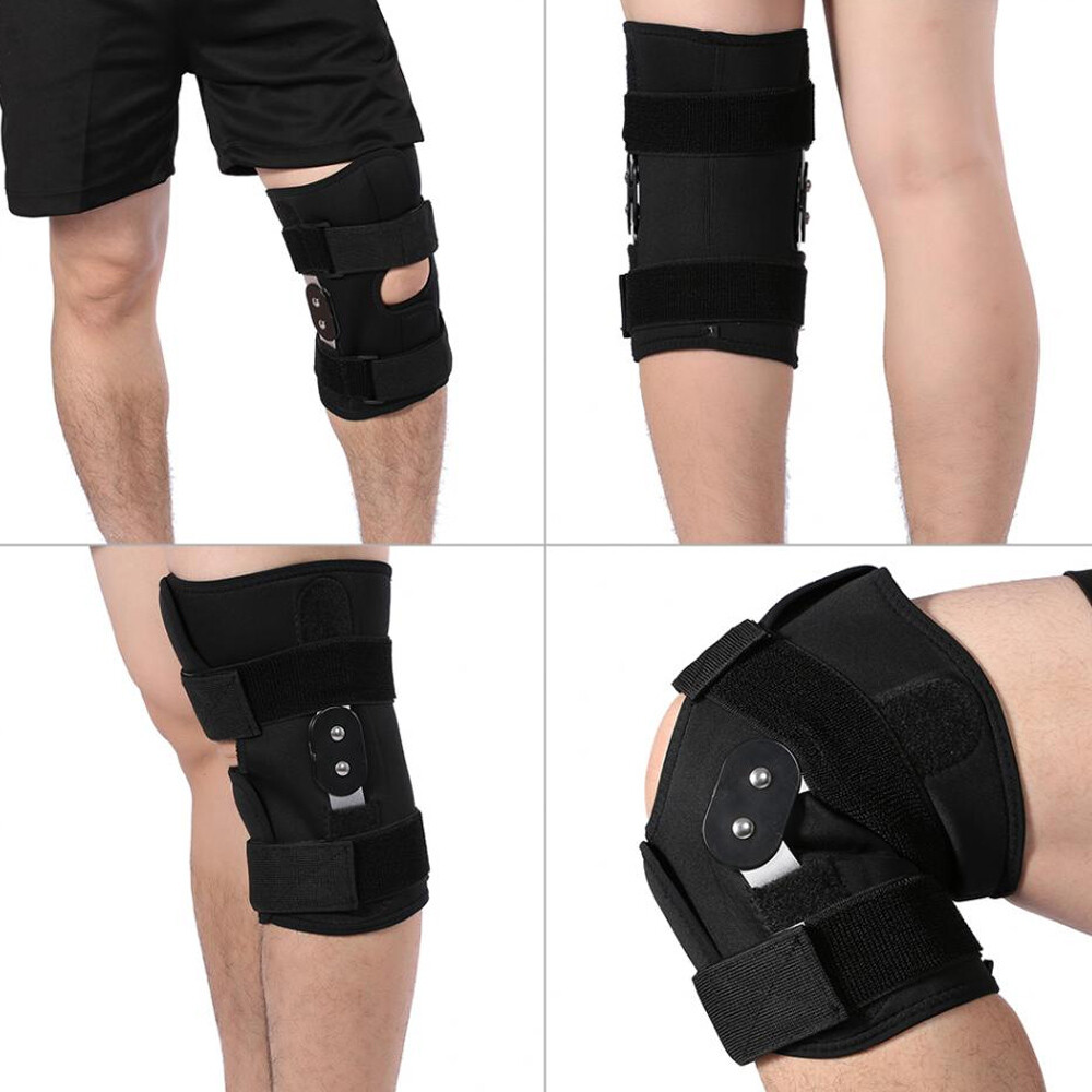 Orthopedic Hinged Knee Brace Pad Support Compression Sleeve Patella Stabilizer