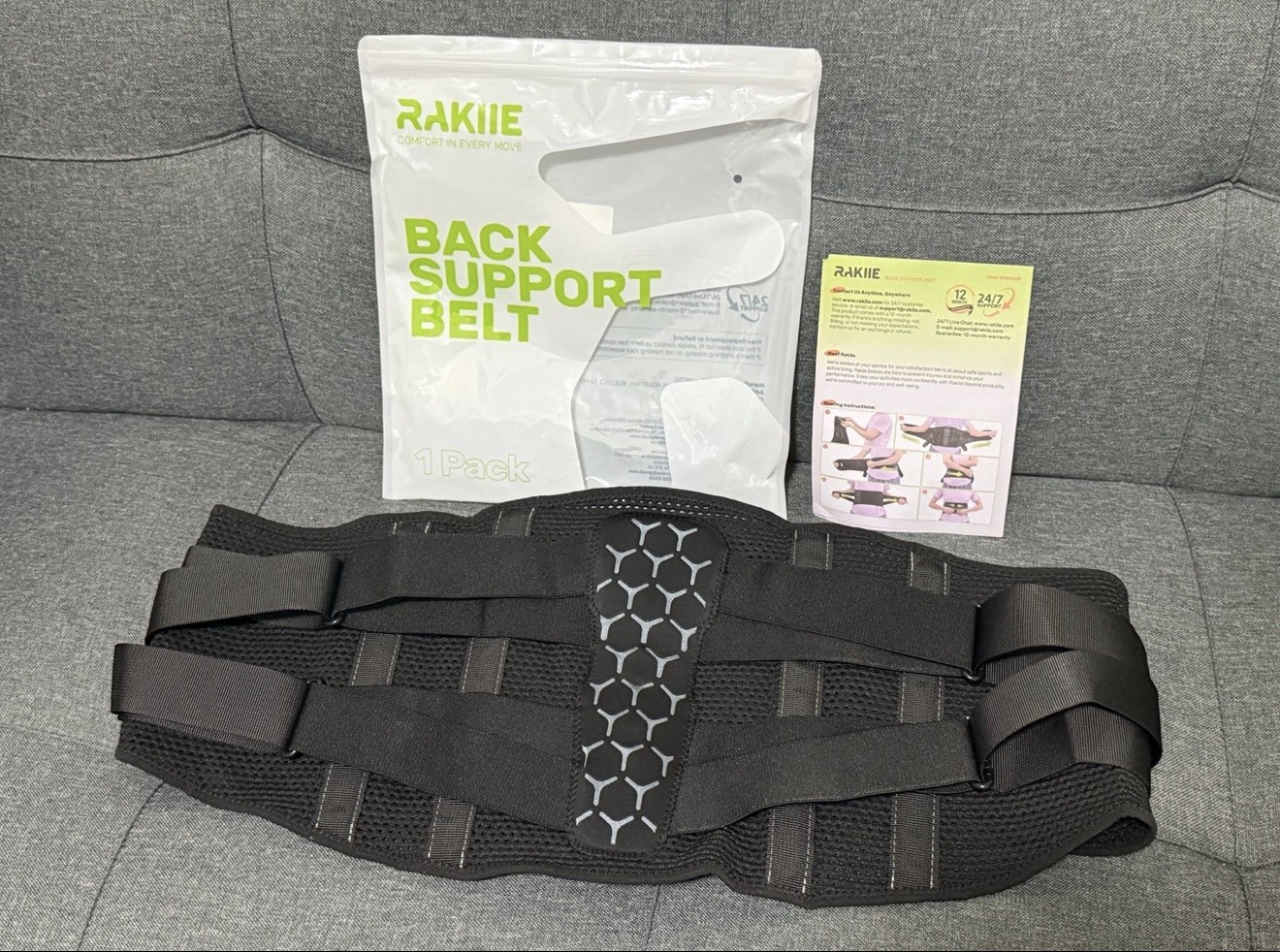 BACK SUPPORT BELT XXL