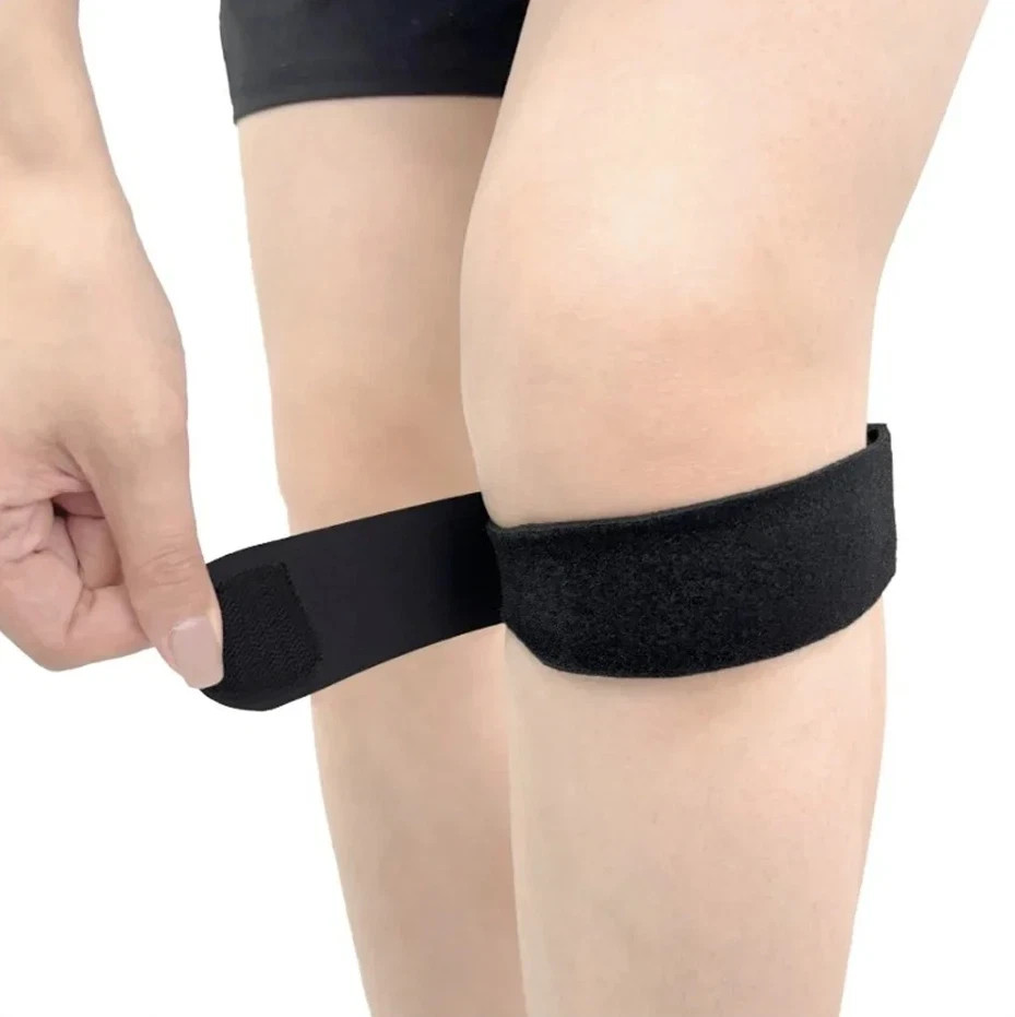 1PC Adjustable Patella Knee Strap Support Brace Pain Relief for Sports & Running