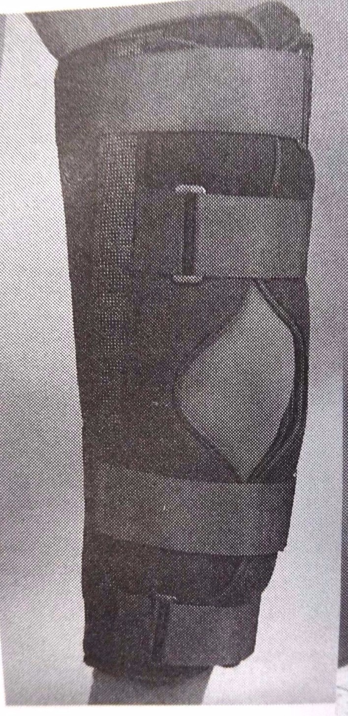 Sammons Preston Tri-Panel Knee Immobilizer 22″ ~ Black ~ 55067904