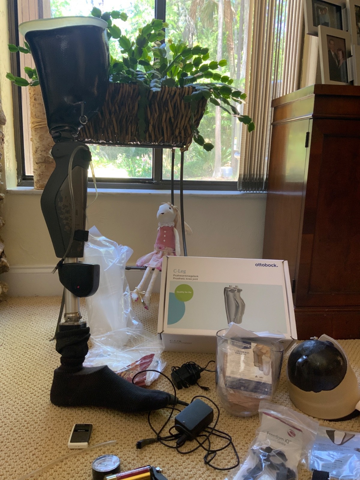 ottobock c-leg – complete left leg