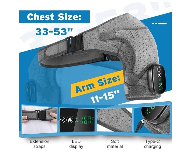 Cordless Heated Shoulder Brace