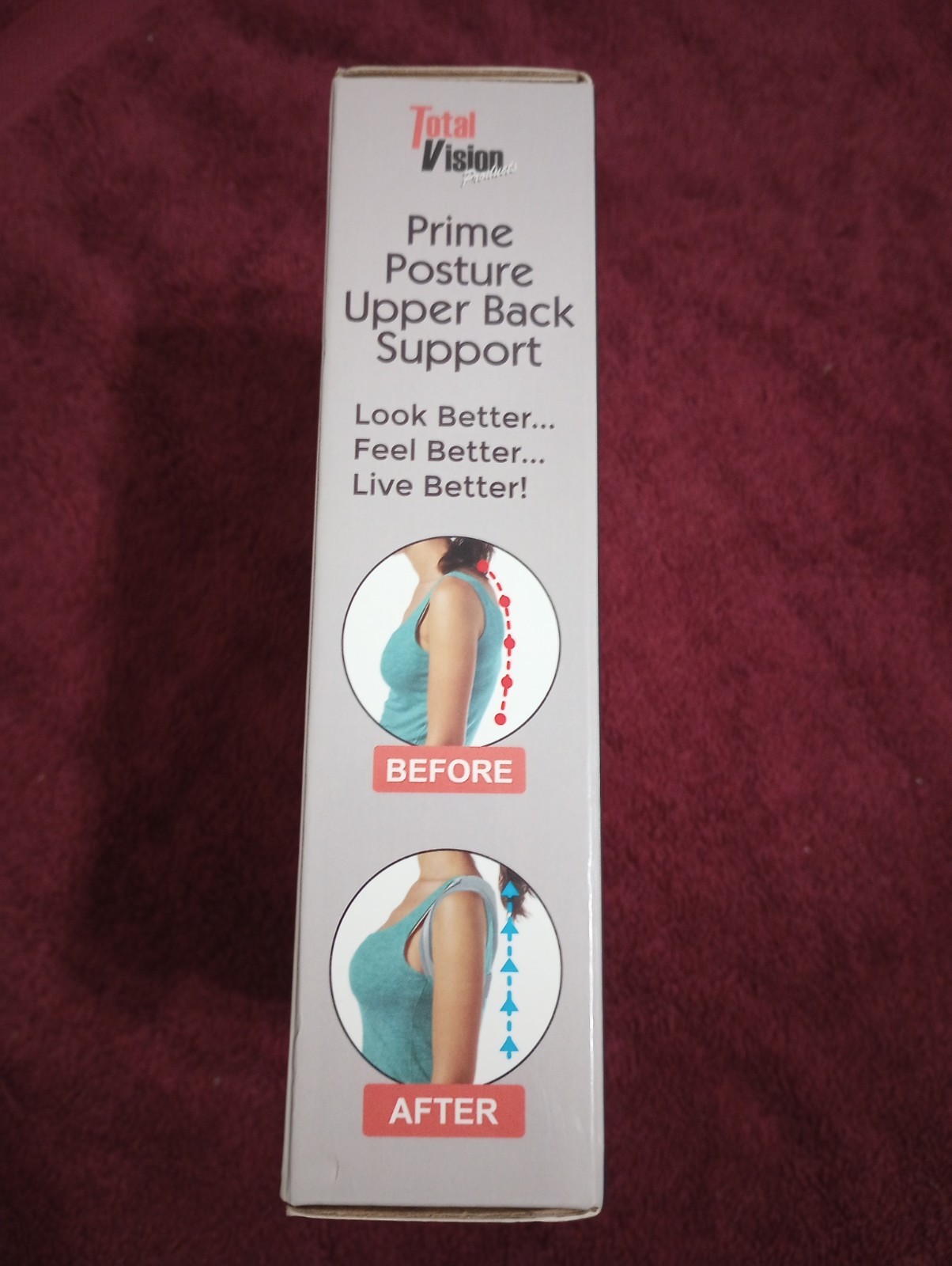 Prime Back Pain Brace & Posture Corrector – Upper Back Support for Men & Women