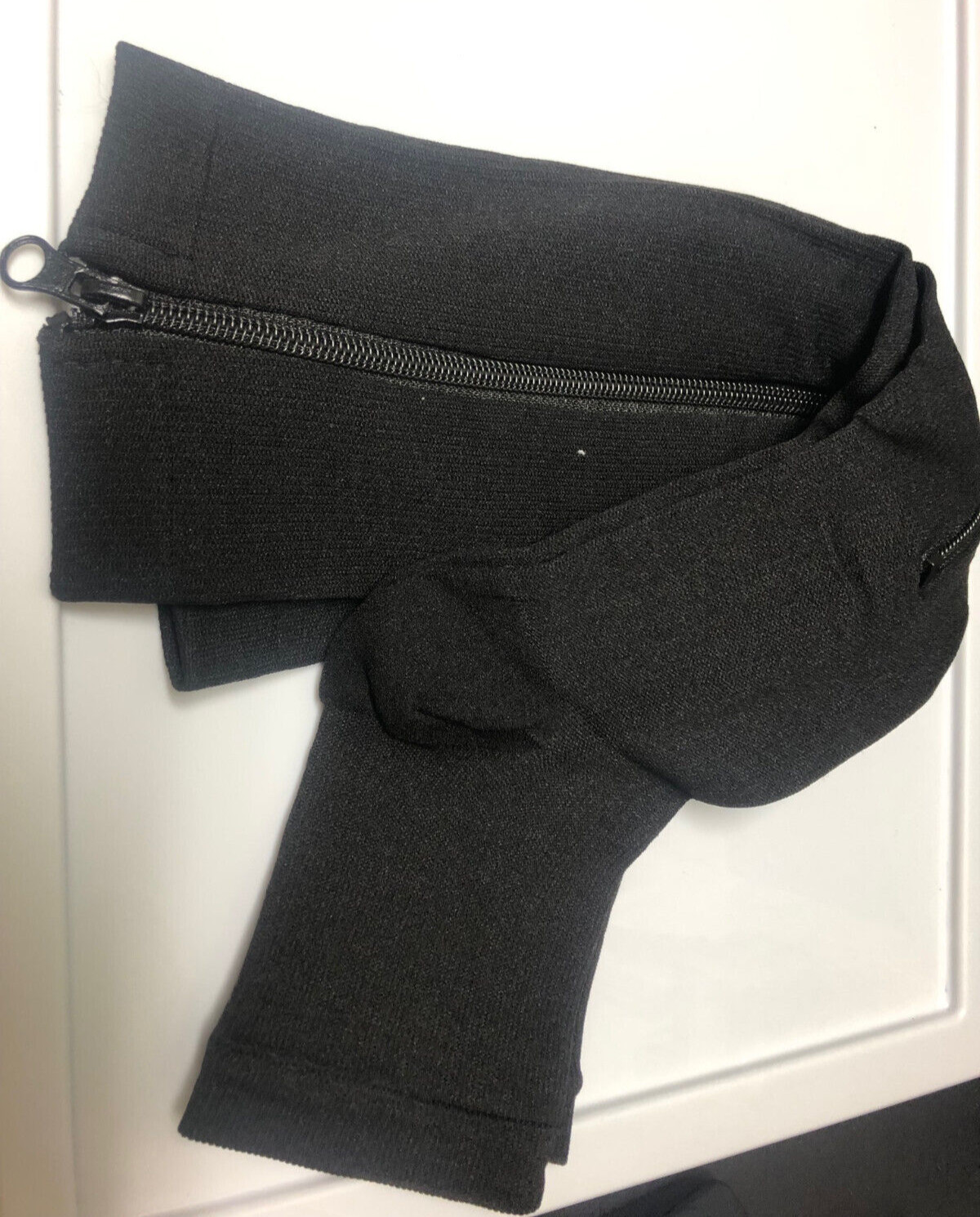 Open Toe Compression Socks Zipper Leg Ankle Support Stocking Leg Calf