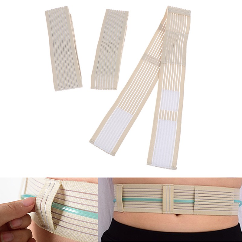 1XAbdominal Belt Peritoneal Dialysis Abdominal Care Belt Conduit Protection B p9